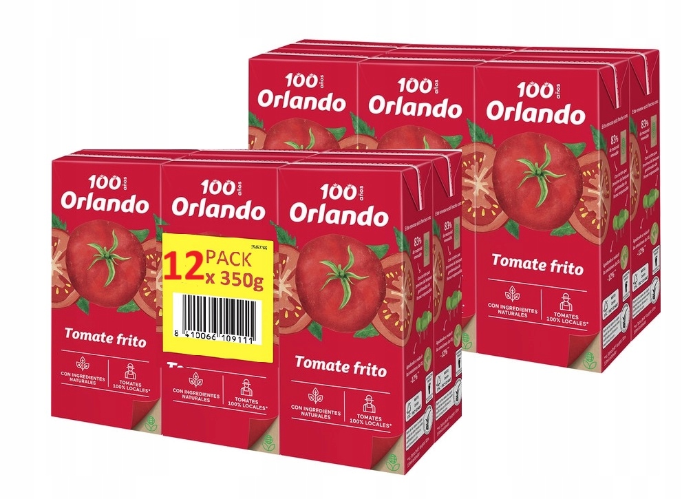 Levně Omáčka rajčatová Orlando Tomate Frito 350 g x 12 Ks
