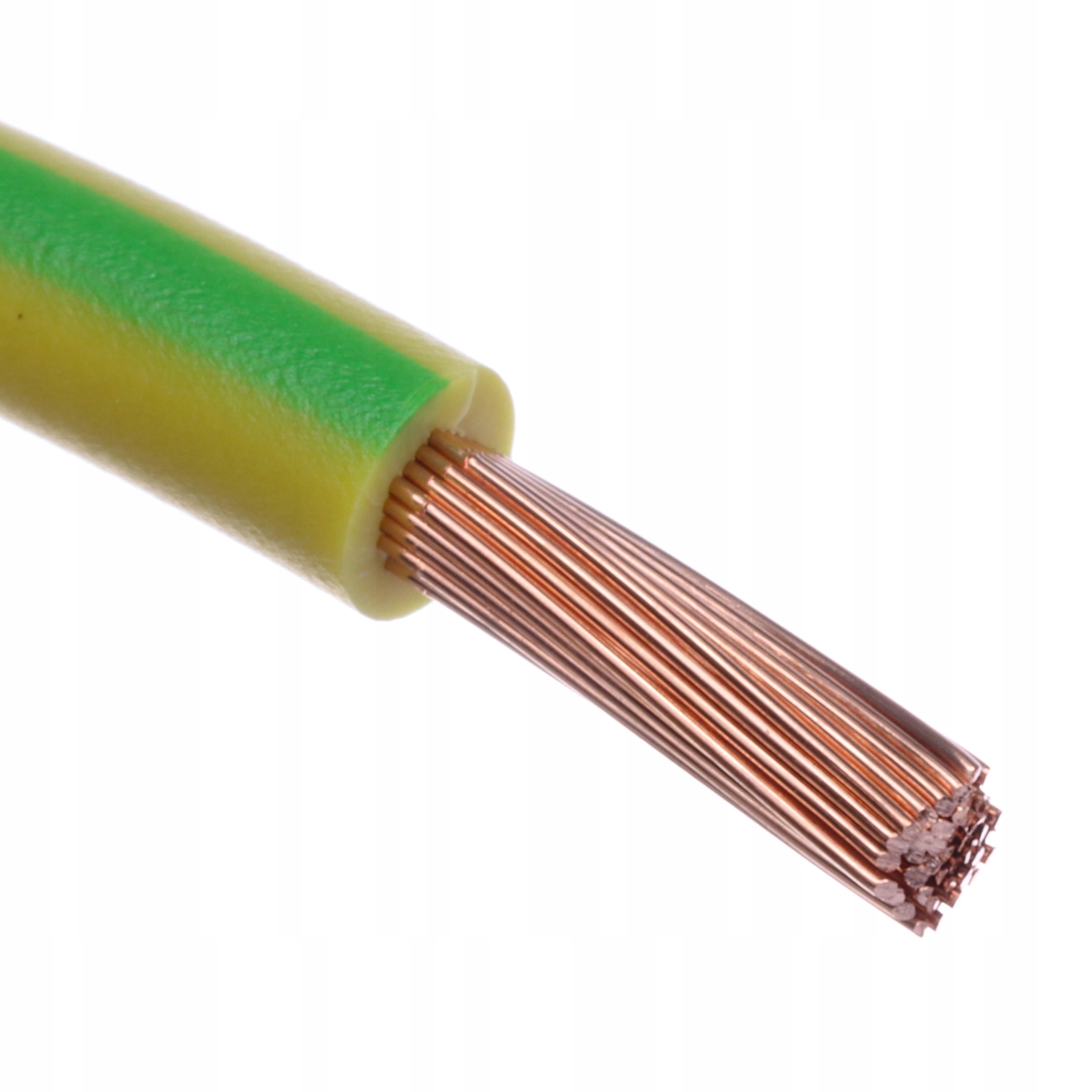 

Kabel giętki Lgy 2,5 mm2 linka Żółto-Zielony