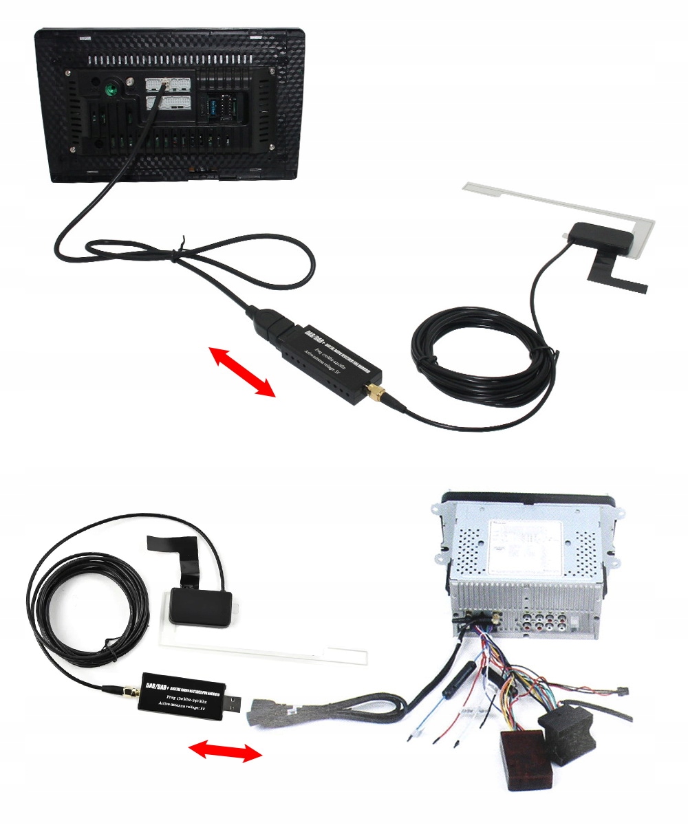 TUNER DAB ADAPTER DO RADIA Z SYSTEMEM ANDROID USB Kod producenta 9574114