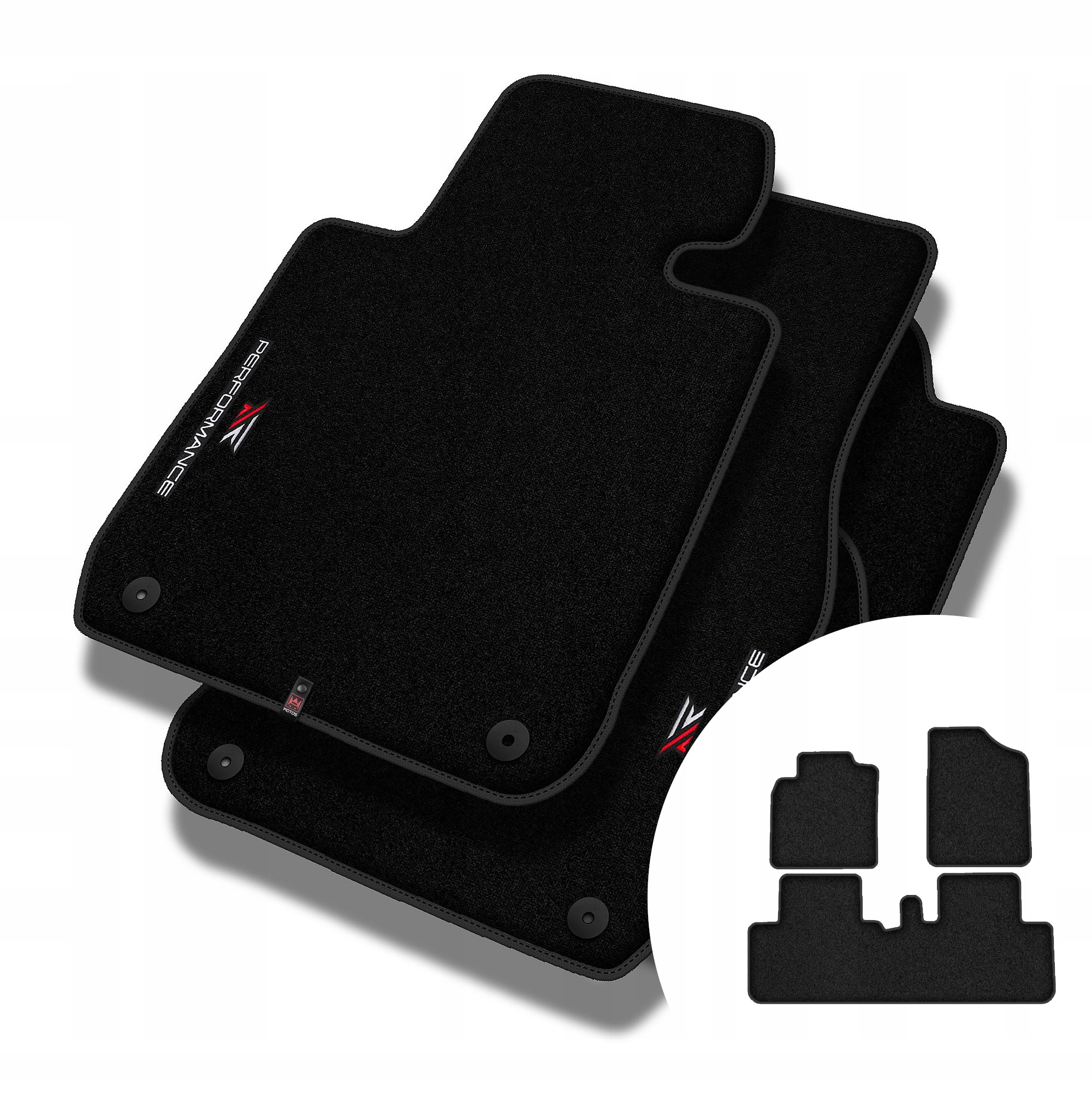 Velúrové koberčeky Performance Premium pre Toyota Avensis Verso 2001-2009