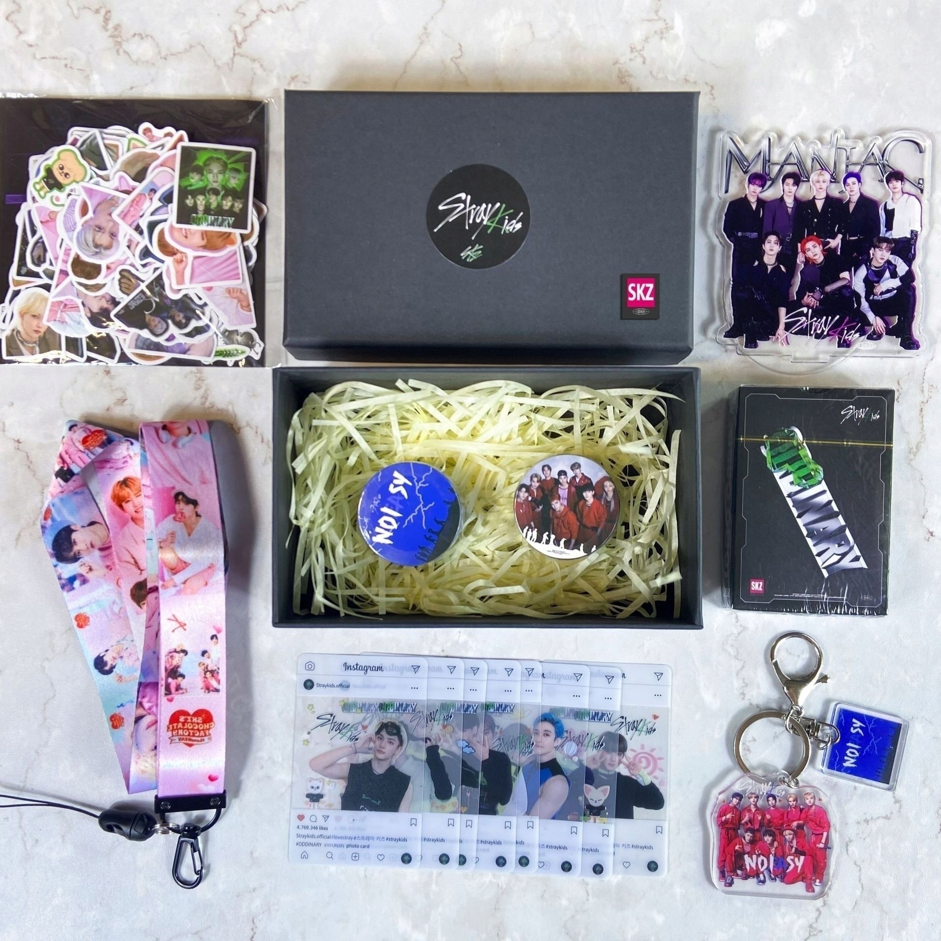 Kpop Stray Kids Gift Box Include 8 Items Marka inna