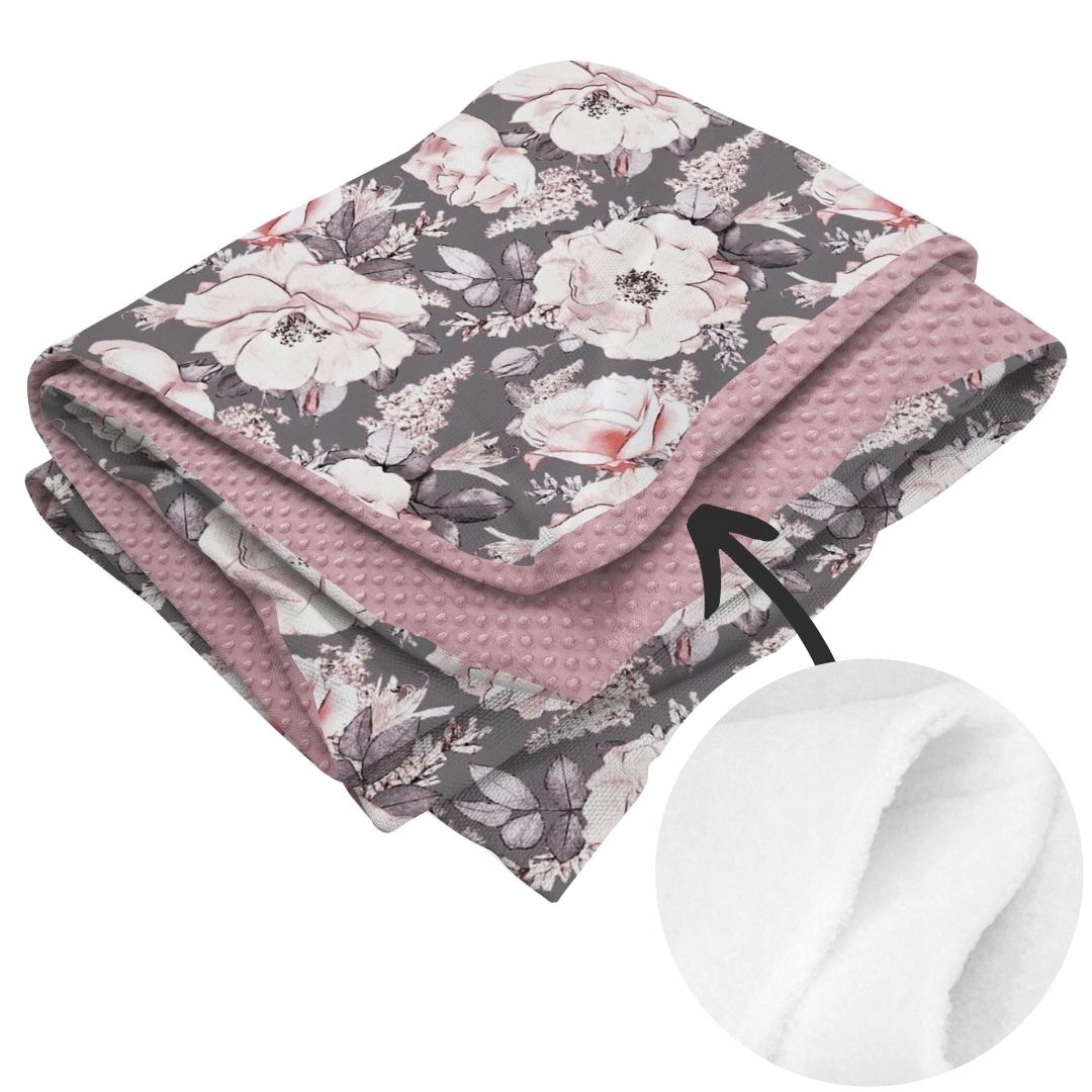 Oboustranná přikrývka 120x200 Bavlna Polar Minky Zateplená