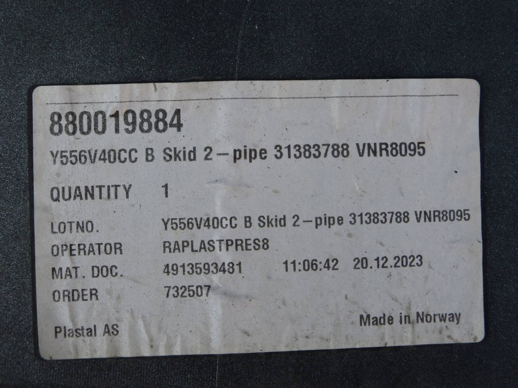 Volvo V40 CROSS COUNTRY 2012+ bumper rear rear part