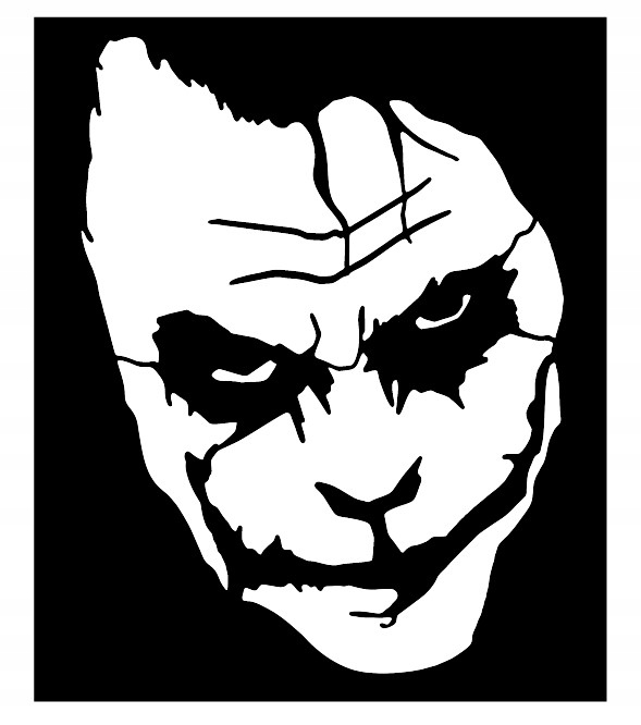 Joker Dekorace Nástěnný Panel Samolepka Obraz