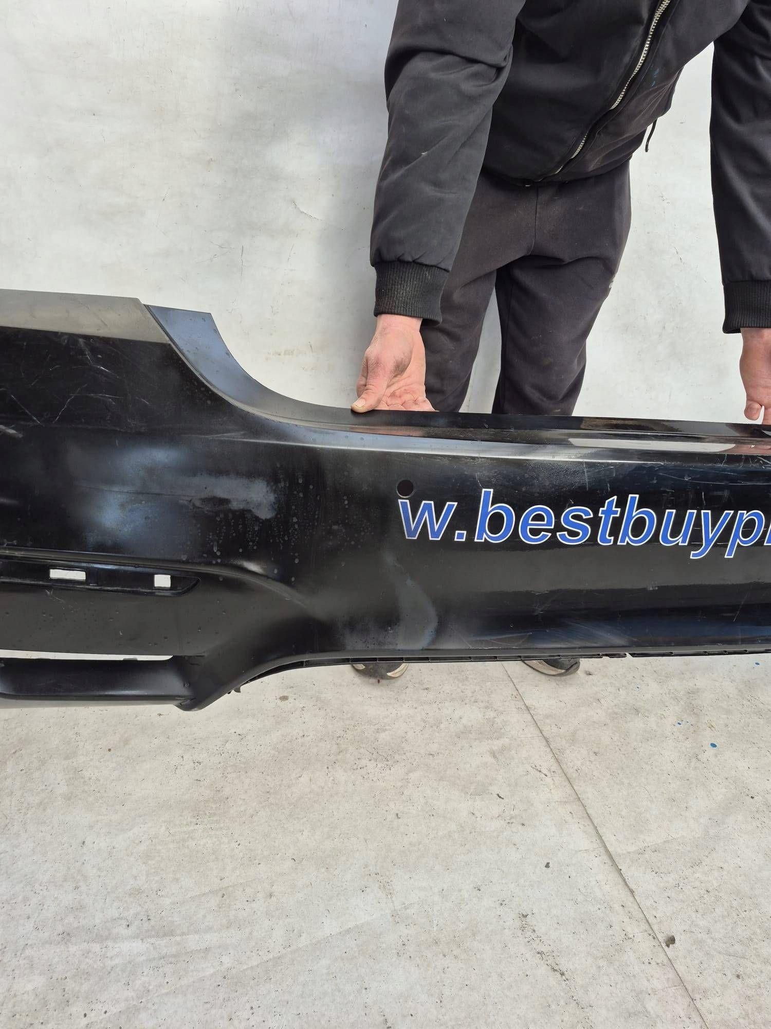 BMW M4 F82 14-> bumper rear part rear PDC