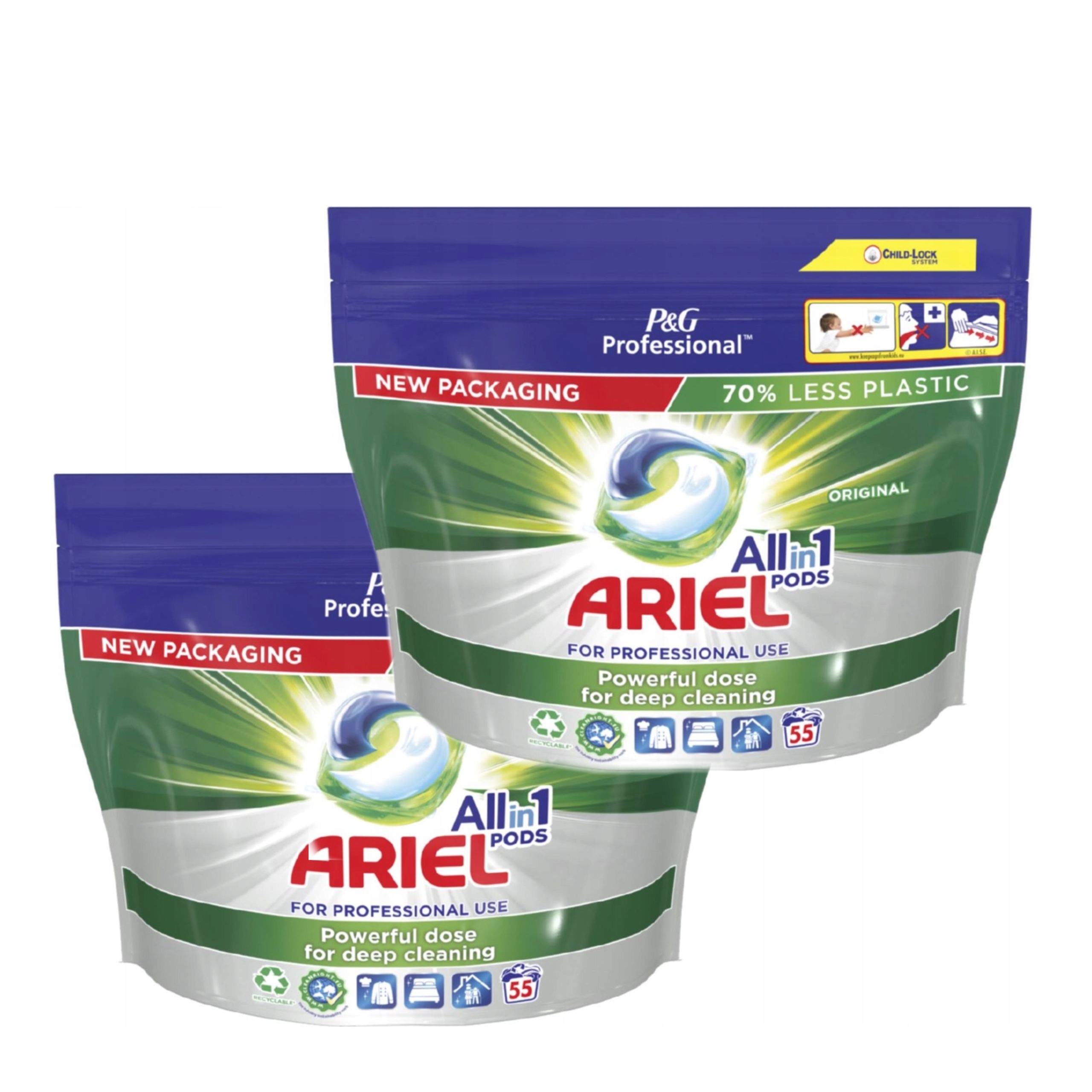 

Ariel Proffesional 2X55 Kapsułki Universal 3IN1
