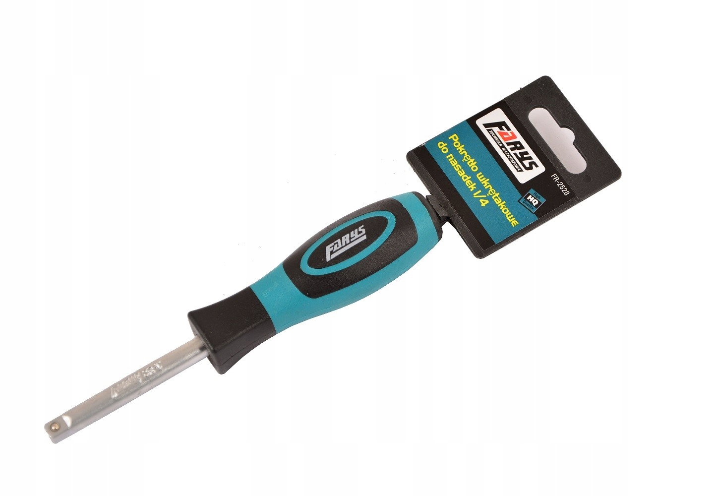 Pokrętło wkrętakowe 1/4" z rękojeścią FR2528