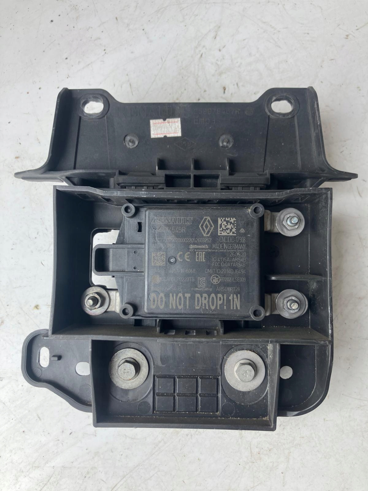 RADAR DISTRONIC Support plaque RENAULT CLIO V 284474545R 259978467R