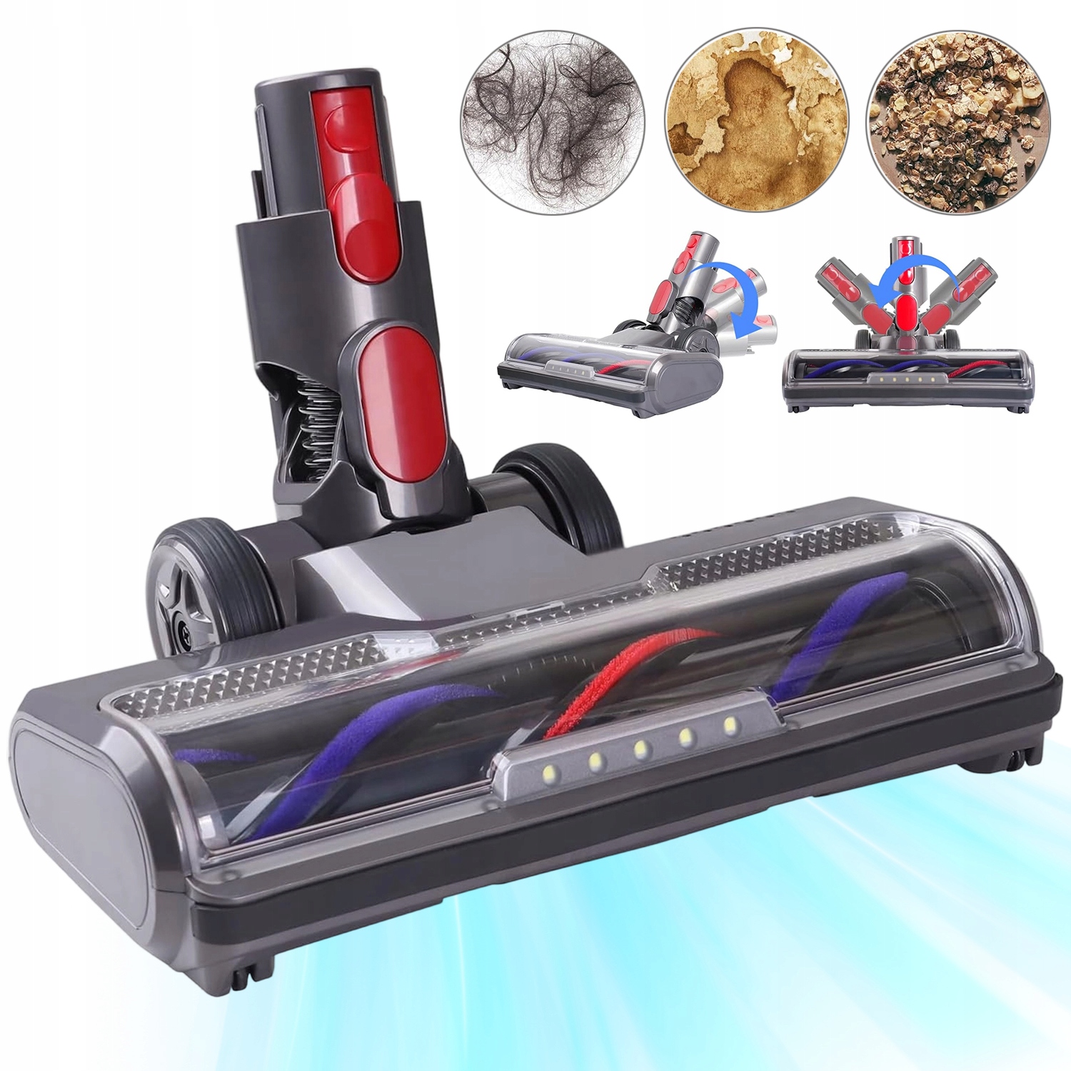 Szczotka Do Dyson V11 V8 V15 V10 V7 Szczotka Do Podłóg Części Zamienne