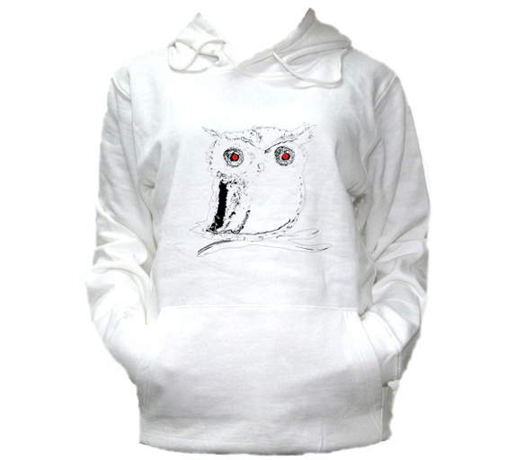 

L Bluza Kaptur Męska Sowy Owls Oryginalne Wzory
