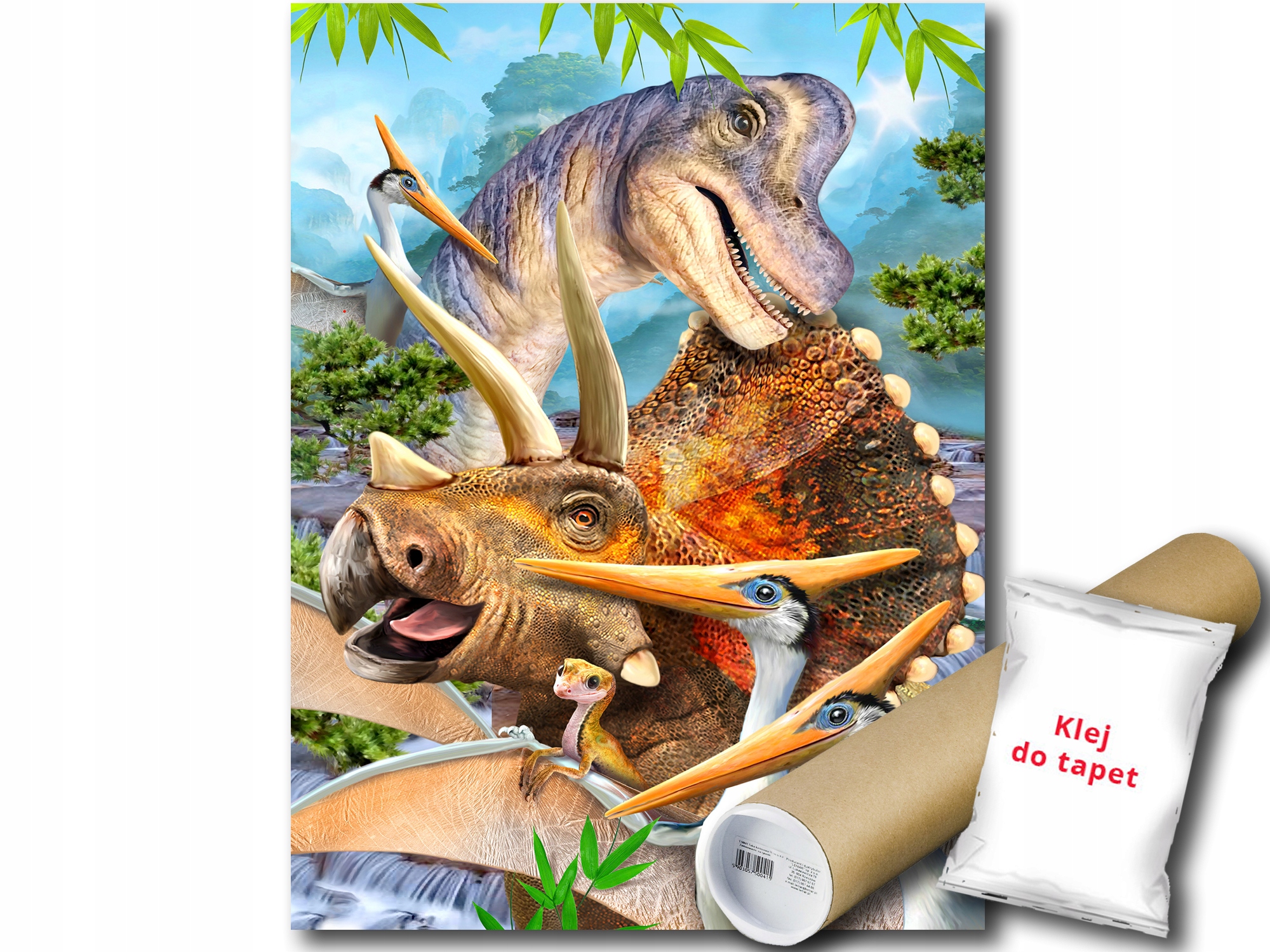 Vinylová Fototapeta Zvířata Dinosauři 184x254