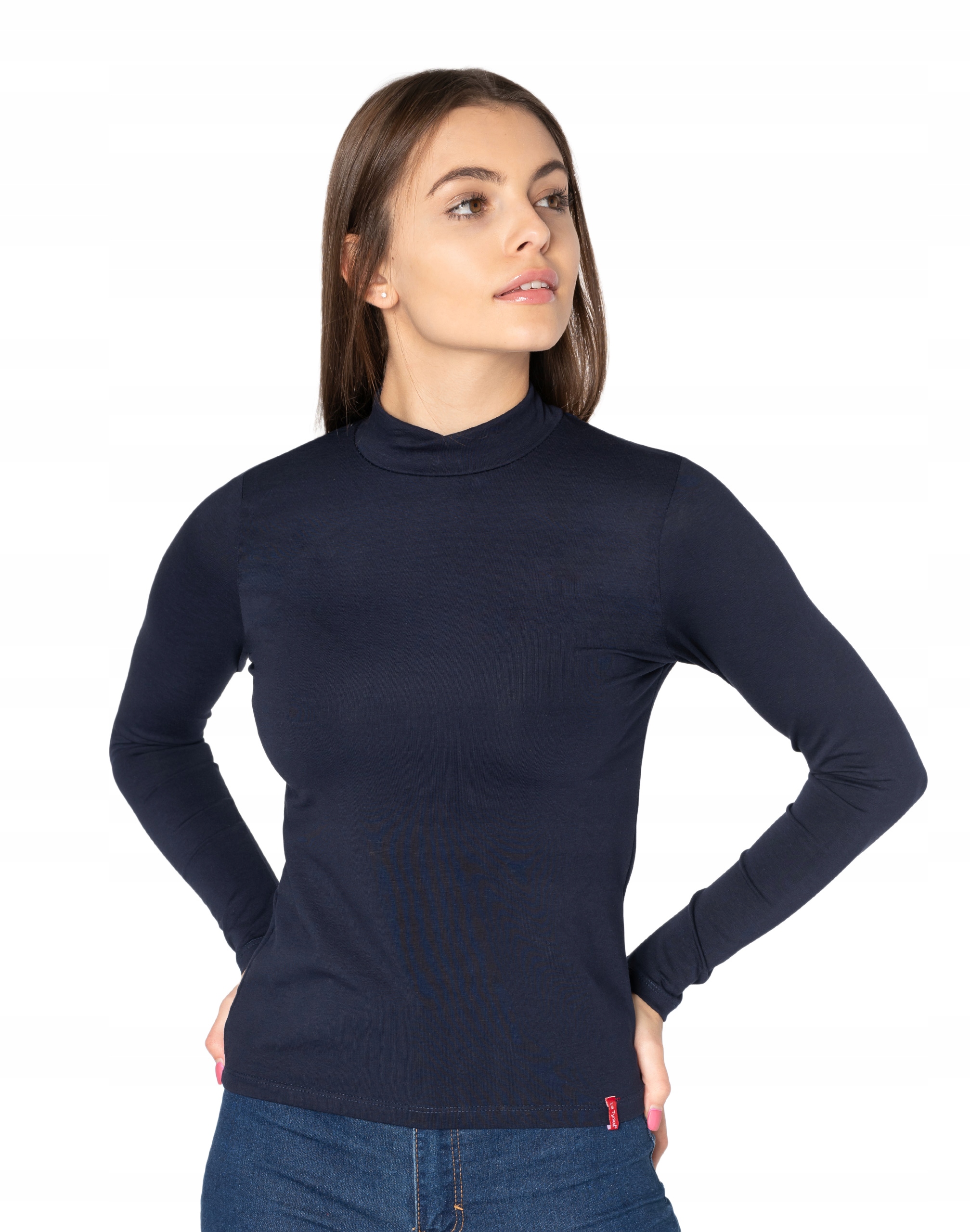 

Półgolf Damski Cienki Sweter Golf 8111-11 r L/XL