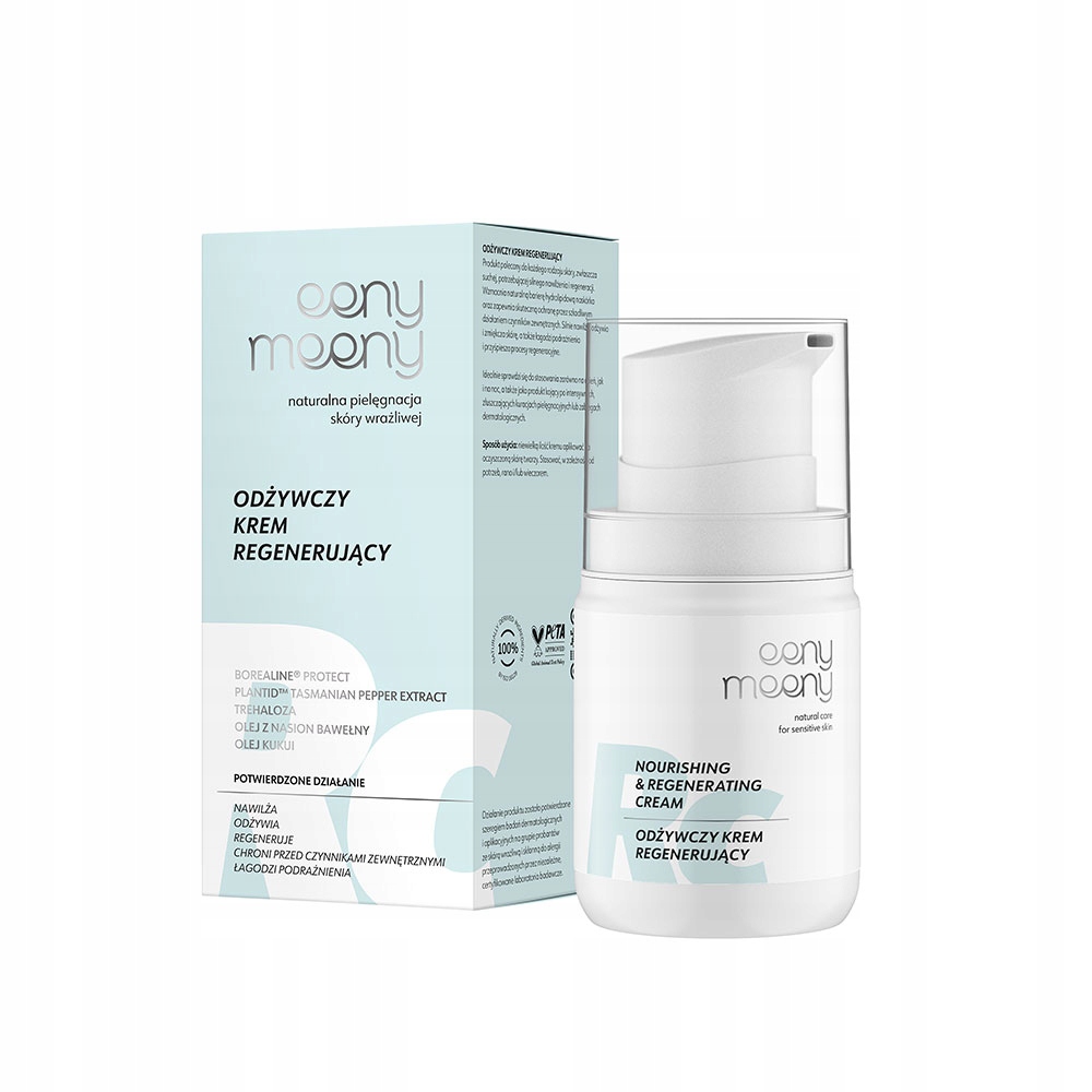 Odżywczy krem regenerujący eeny meeny 50 ml