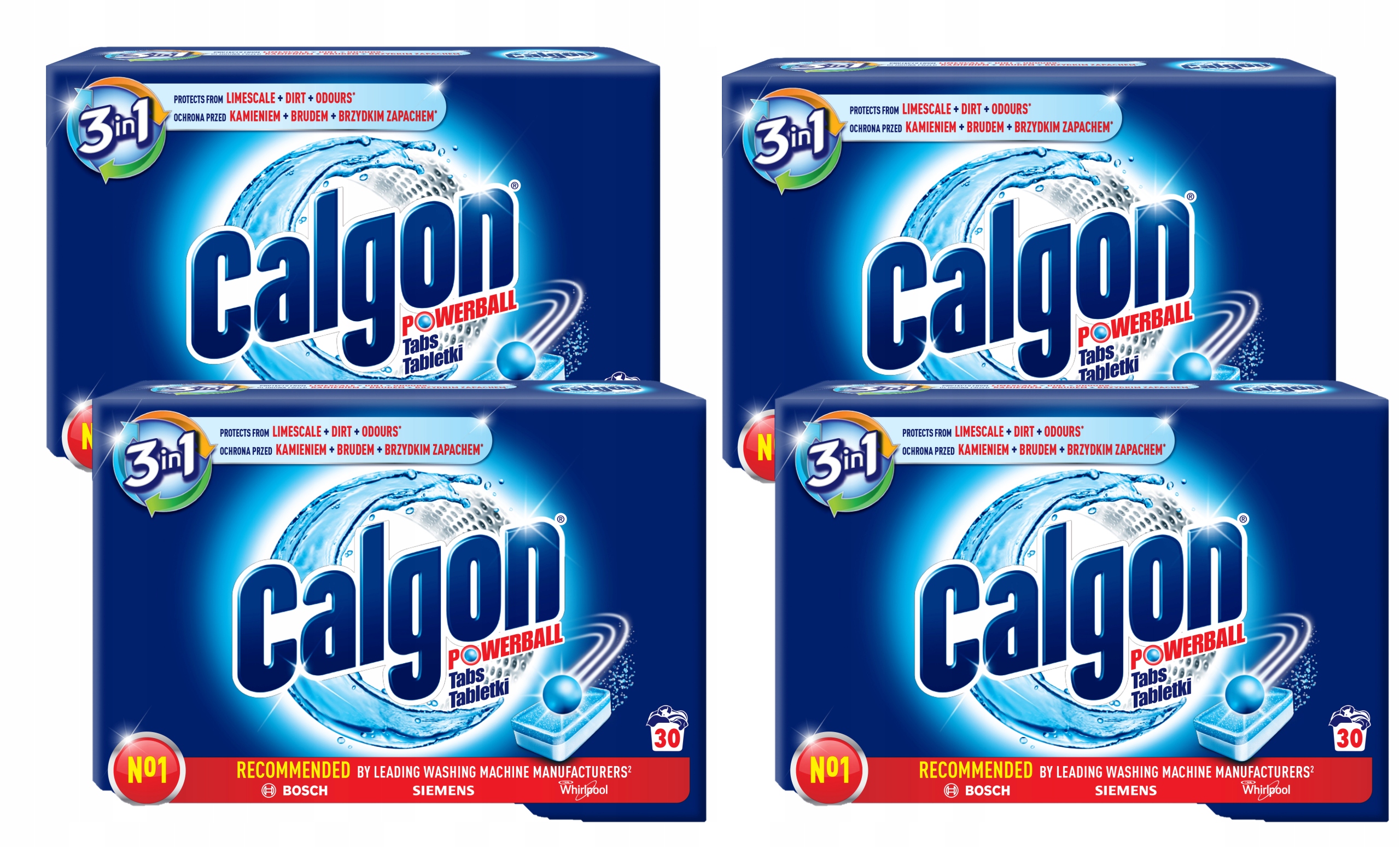 

Calgon 3W1 Powerball Tabs Tabletki Do Pralek 120SZ