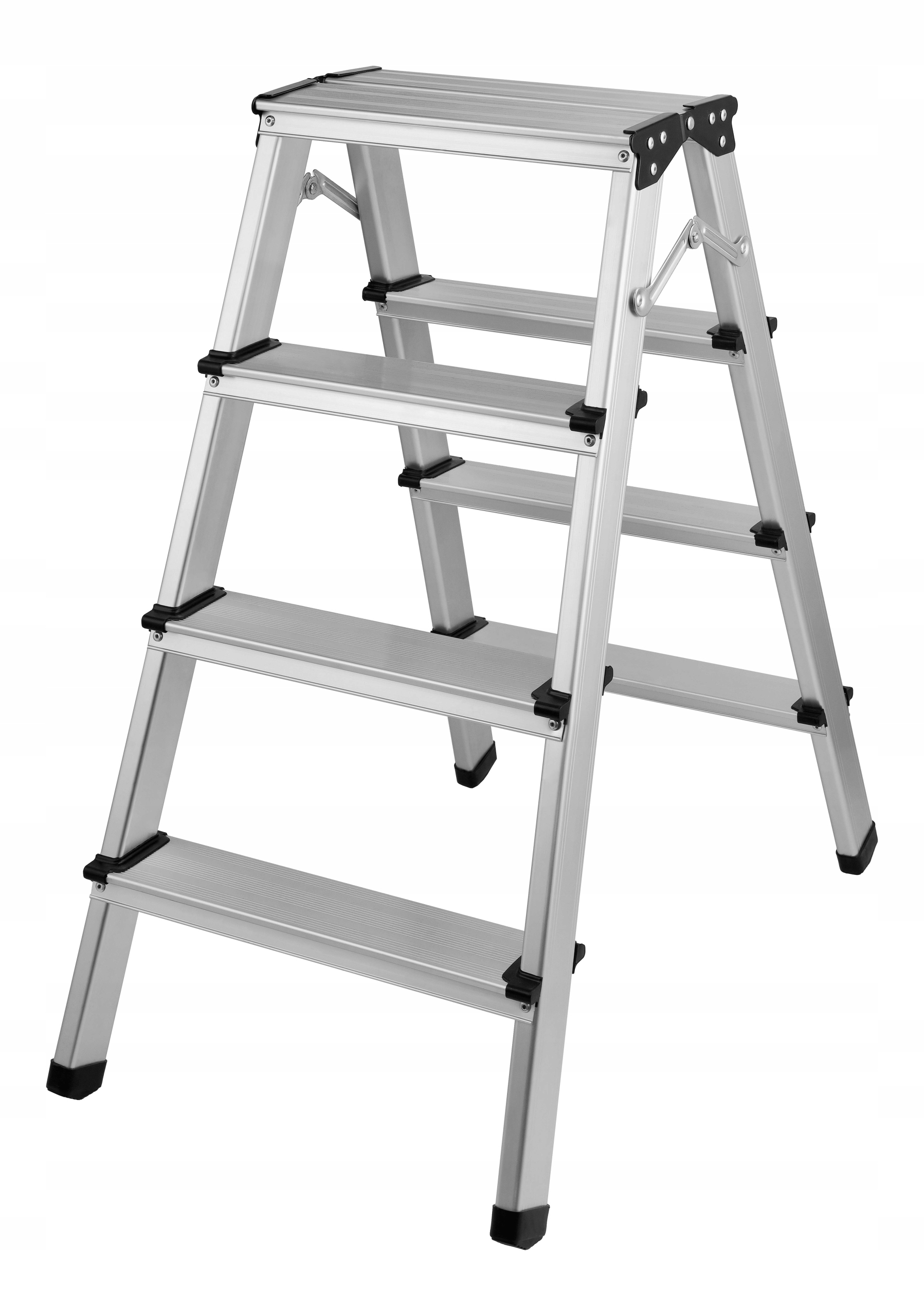 Plošina Žebřík 4 Stupňová Domácí 150 kg Domácí Žebřík