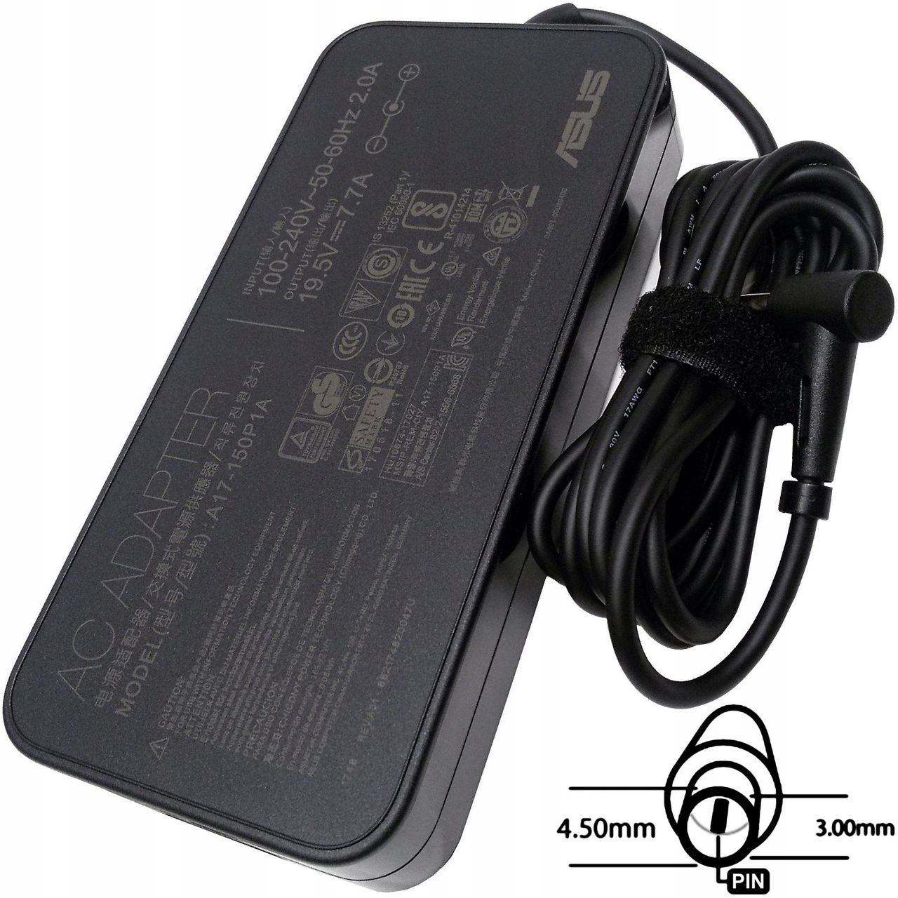 Asus orig. adaptér 150W 19,5V/20V (4,5PHI)
