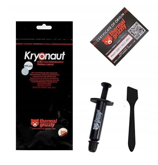 

Thermal Grizzly Kryonaut 1g pasta termoprzewodząca