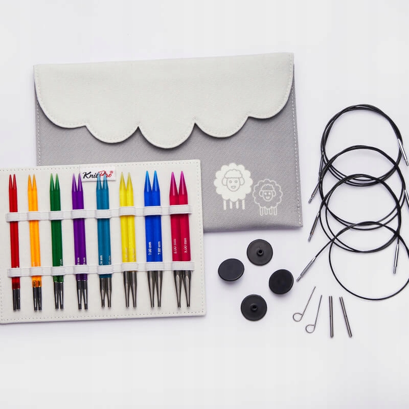 Sada výměnných drátů KnitPro Trendz Deluxe 13 cm 50620