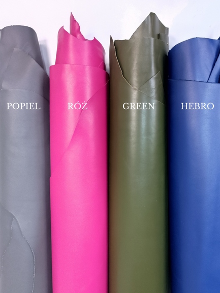 Přírodní Kůže Bydlení- 1,4-1,6 mm Gray 2,20 m2