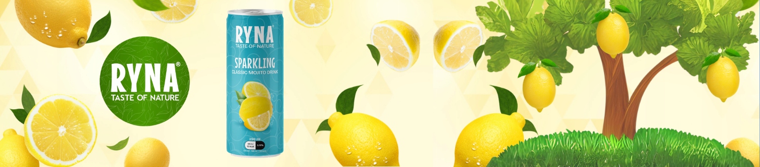 RYNA CLASSIC MOJITO SPARKLING DRINK 250ML