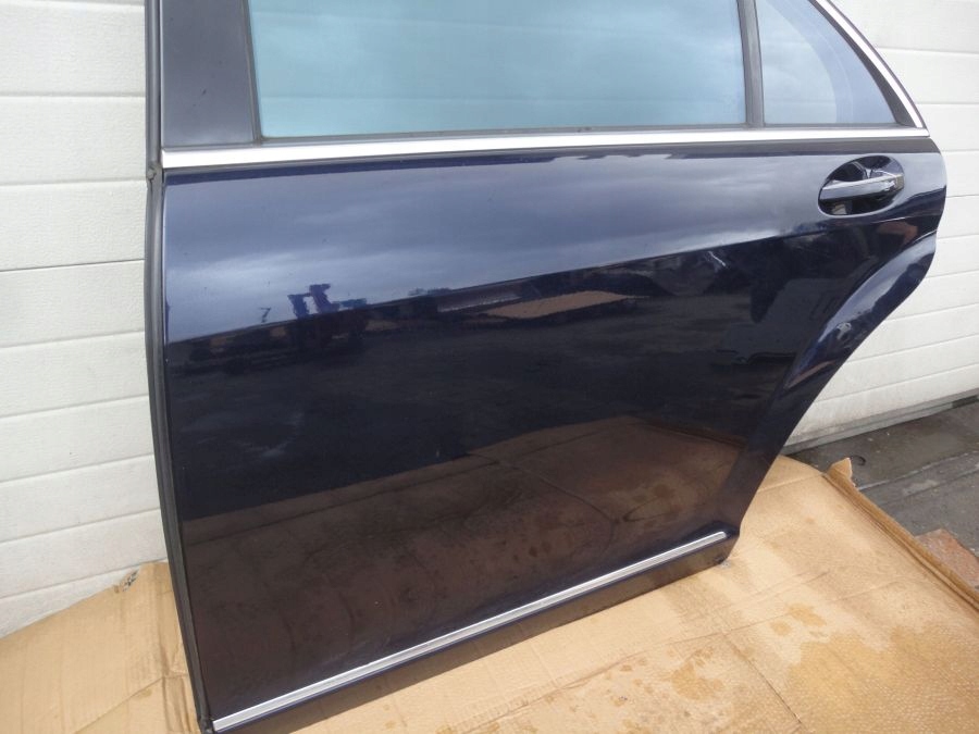 MERCEDES S W221 LONG DRZWI LEWE TYLNE TYŁ LEWY Kolor srebrny