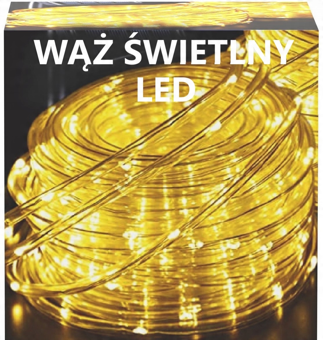 

Wąż Świetlny Led 6 Trybów Świecenia Led Lampki 10m