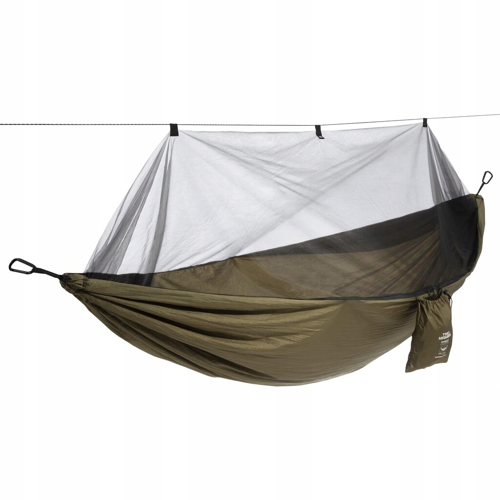 Hamak turystyczny Pentagon Tac Maven Mynest Hammock z moskitierą Ral 7013
