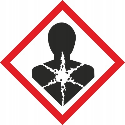 Naklejka GHS-04 Rakotwórczość 10x10cm