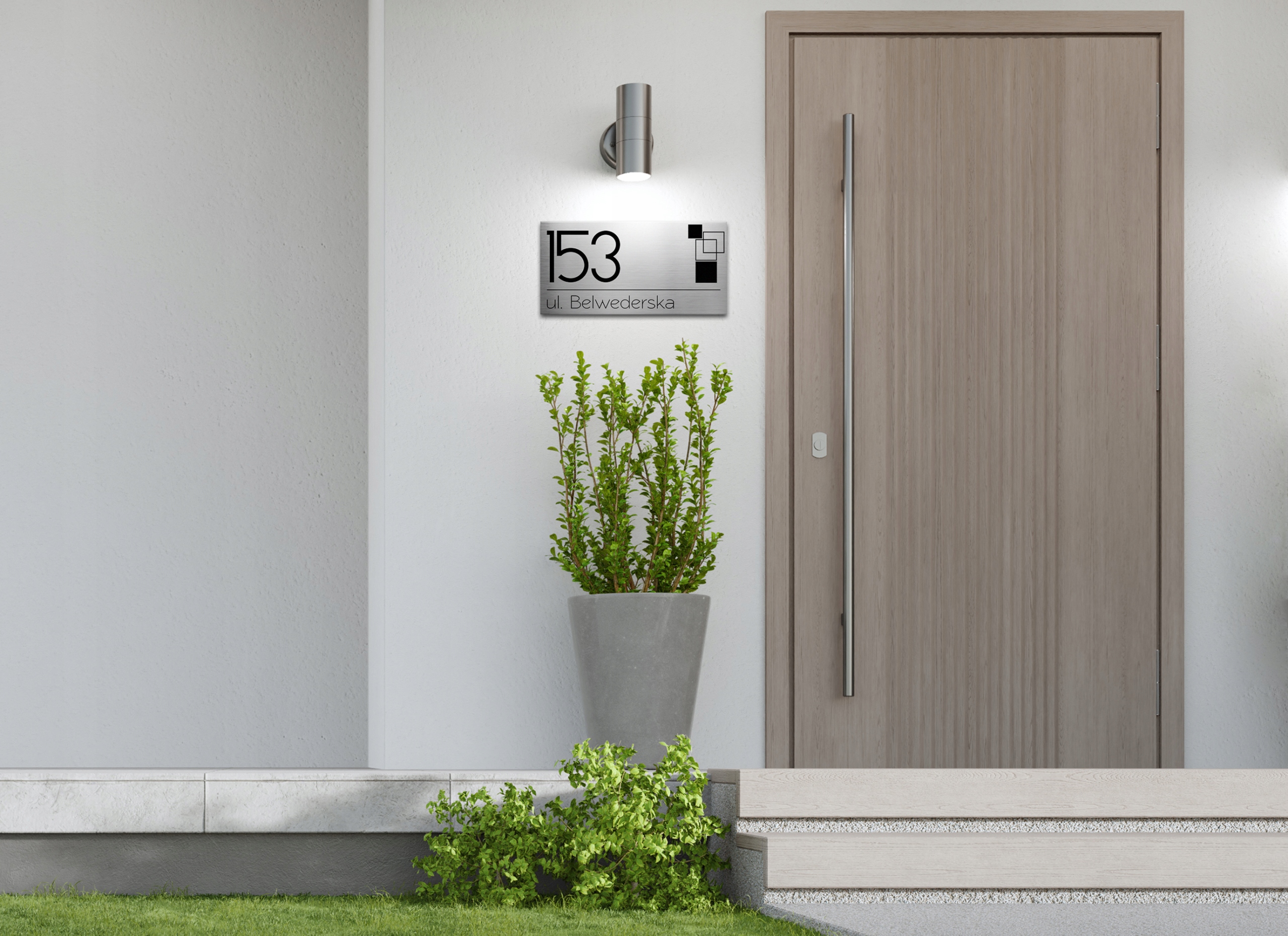 TABLICZKA na dom TABLICA Adresowa NUMER DOMU wz 91 Marka TabPrint