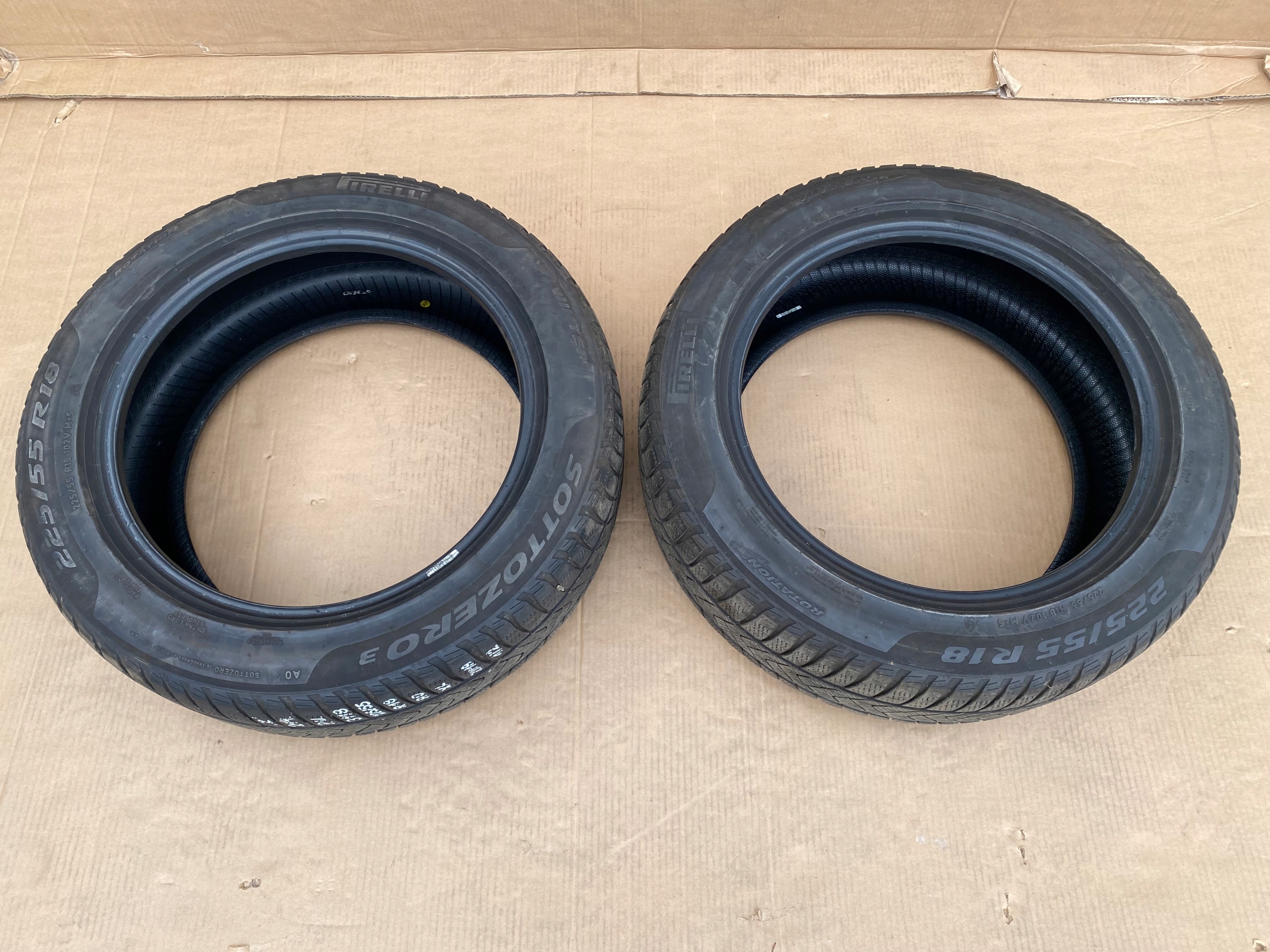 GD OPONY 225/55R18 PIRELLI SOTTOZERO 3 ZIMA Kod producenta 2763800