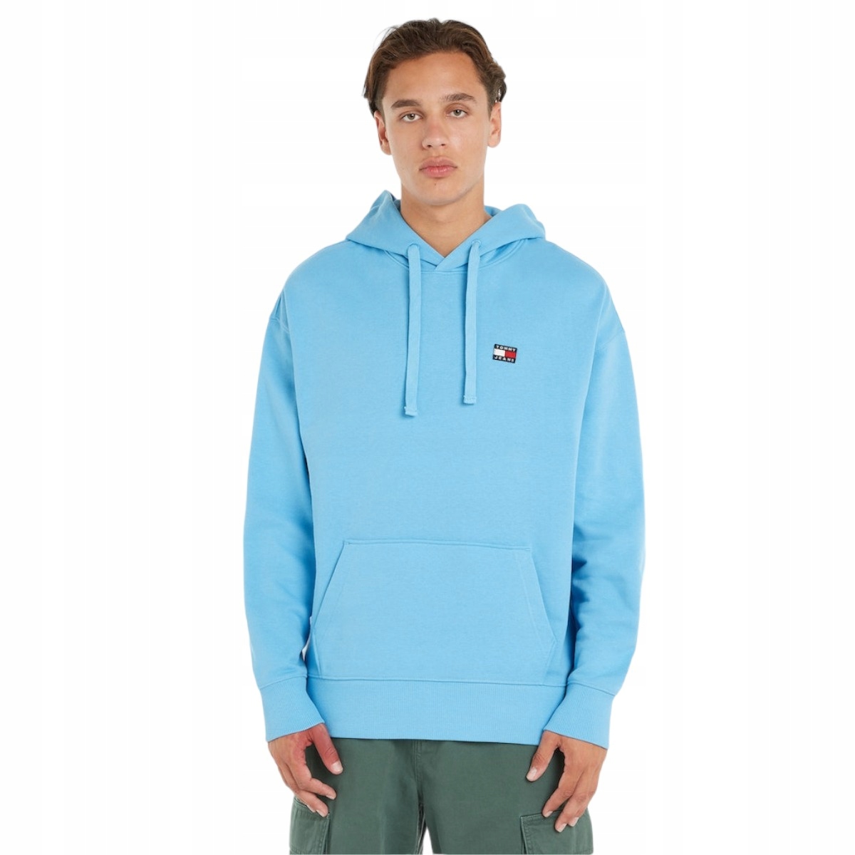 Tommy Hilfiger Pánská Mikina S Kapucí Modrá Rl