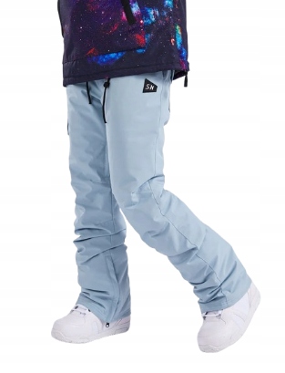Damskie Spodnie Snowboardowe Narciarskie Niebieskie Xs Snbocon