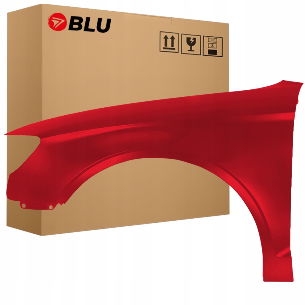 Blu Blatník Audi A3 8V LZ3M levý červený 12-20 přední sedan kabriolet