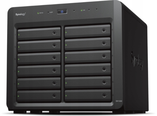 Synology DX1222 12-zátoková rozširujúca jednotka pre Nas servery