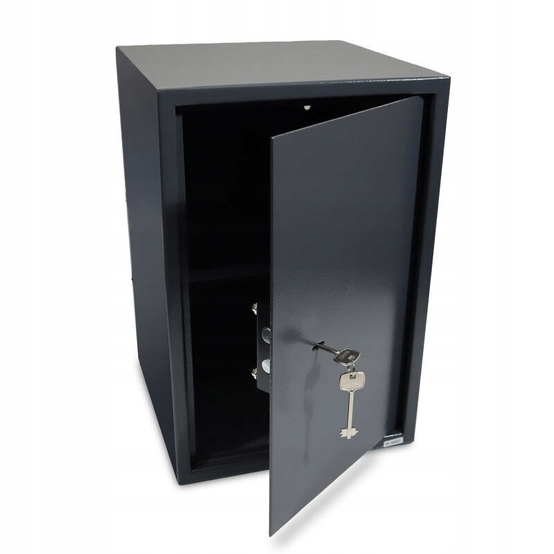 Sejf Biurowy Domowy Mechaniczny Duży Masywny Zamykany na Klucz KmK 35x52x36