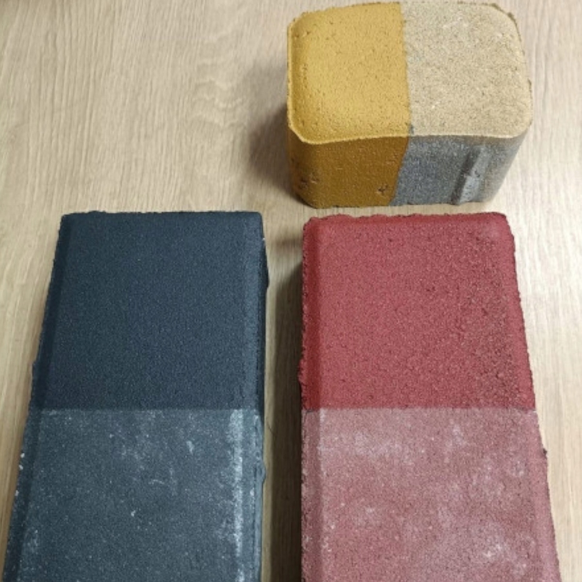 Impregnat farba kolor CZERWONY 2w1 do kostki brukowej bruku NANOBAUER 1L Pojemność 1 l