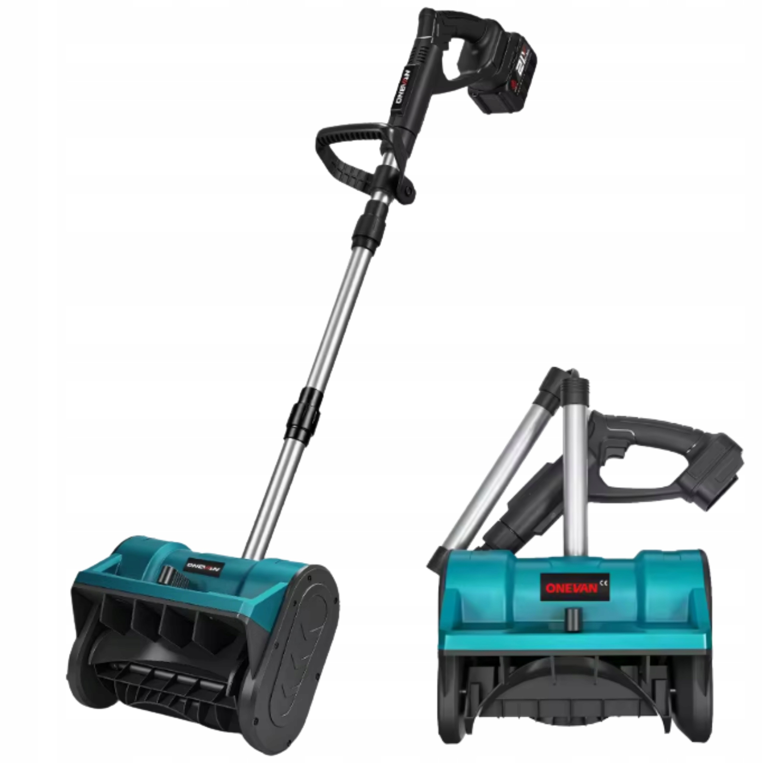 Akumulátorová sněhová fréza 3000 W Elektrická lopata 30 cm