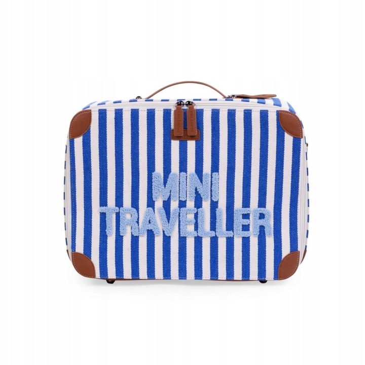 Childhome Walizka Dziecięca Mini Traveller Electric Blue 41×16×33 CM