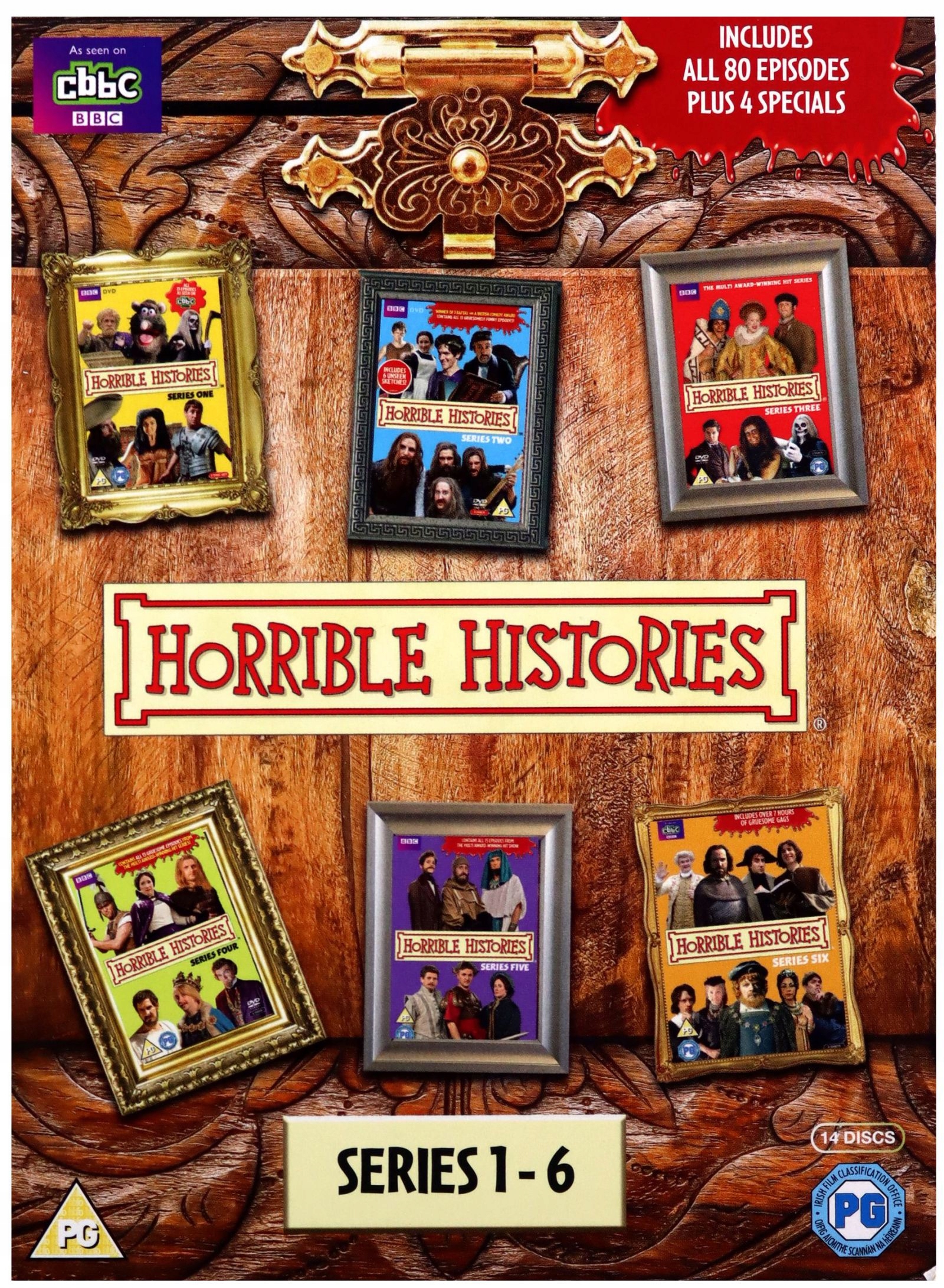 HORRIBLE HISTORIES SEASON 1-6 (BBC) (BOX) (DVD) 17061498160