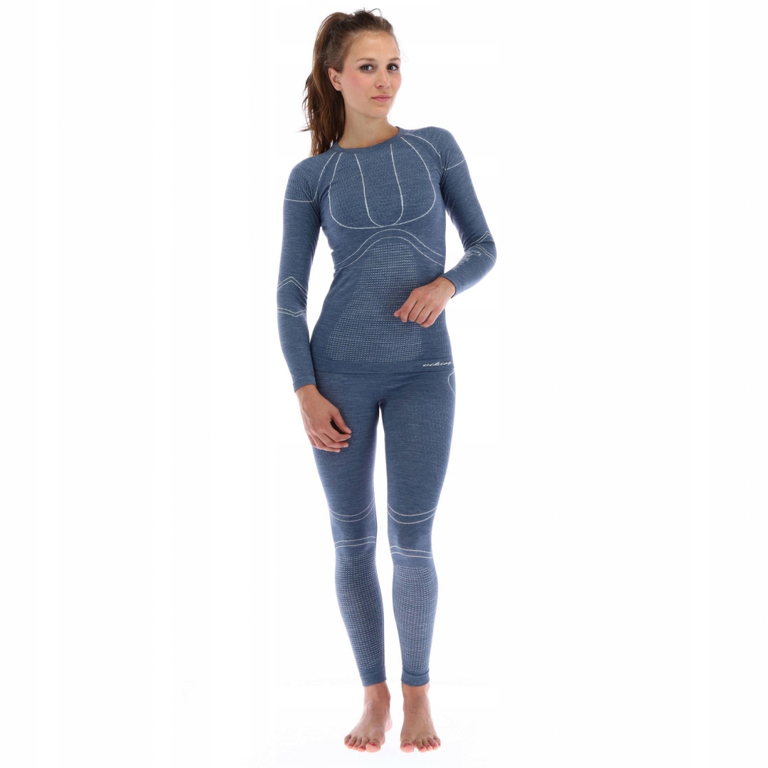 VIKING DAMSKA BIELIZNA TERMO LANA PRO MERINO SET M