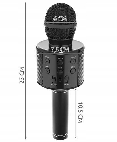 MIKROFON BEZPRZEWODOWY KARAOKE GŁOŚNIK Bluetooth B Kod producenta 5902802913159
