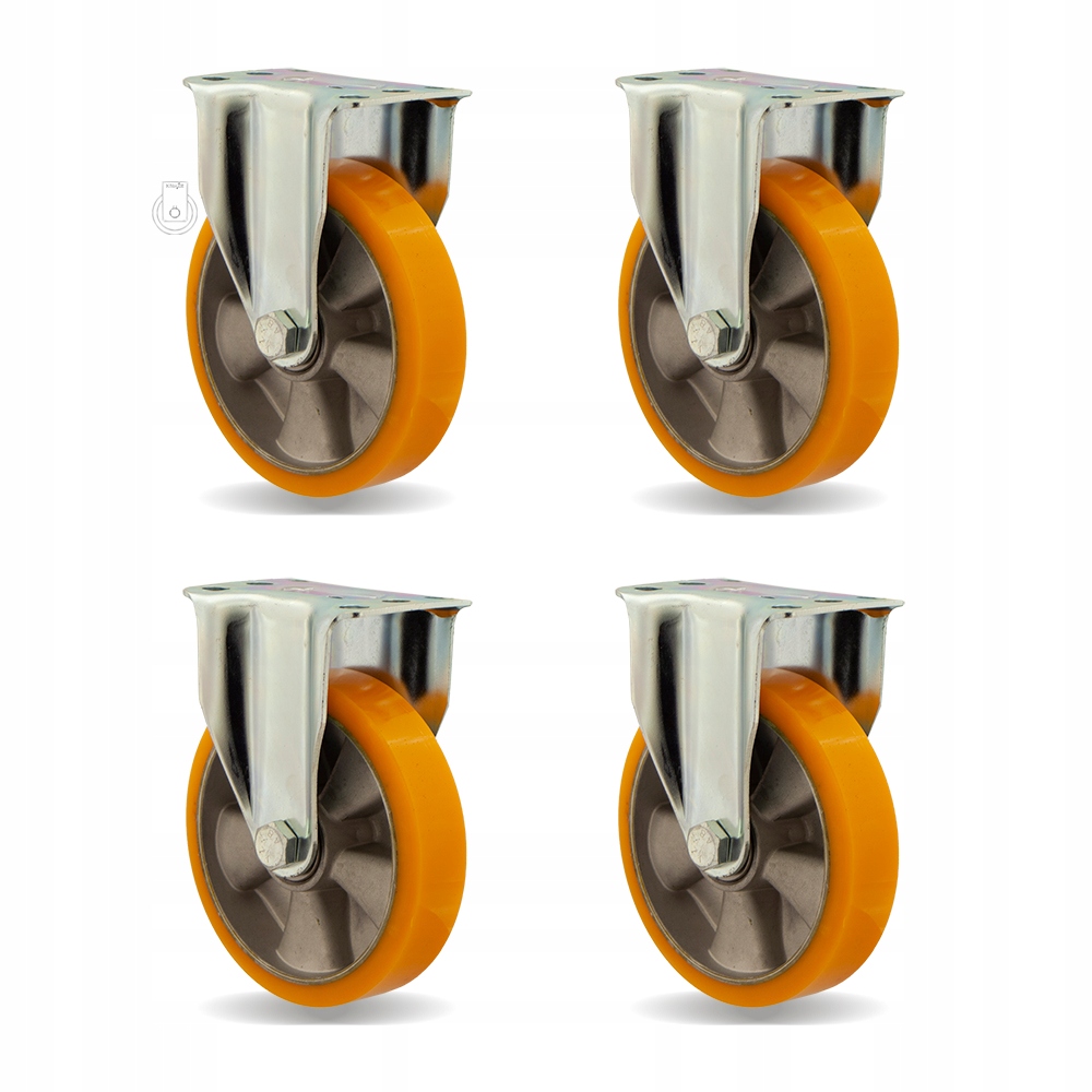 4x3HALPU125K2 Kolo fi125 vozík regál komplet 4ks