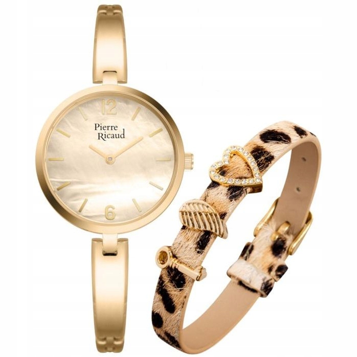 Dámské hodinky Pierre Ricaud P22092.115SQ152.LEO zlaté