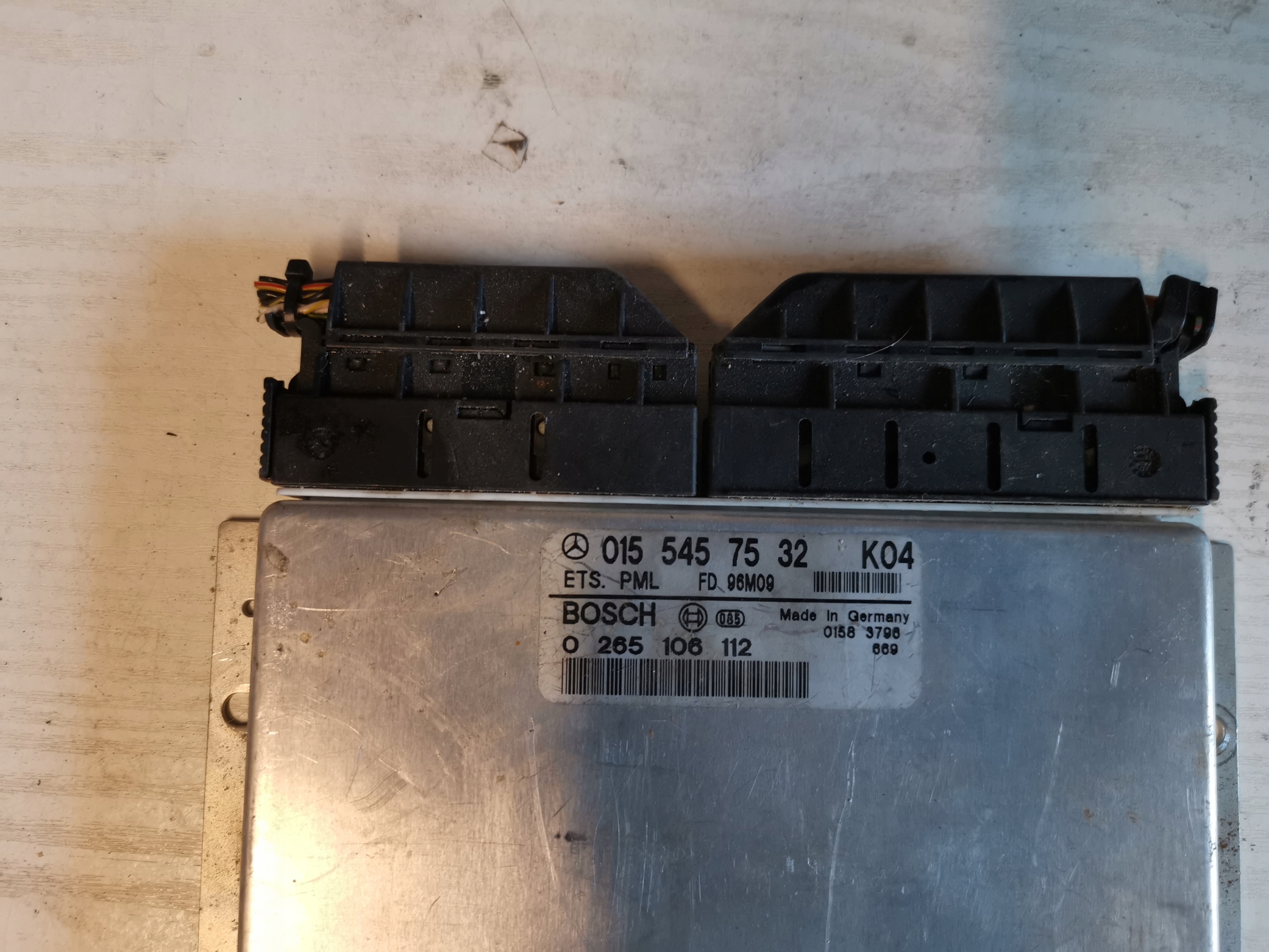 MERCEDES module control unit ETS PML A0155457532