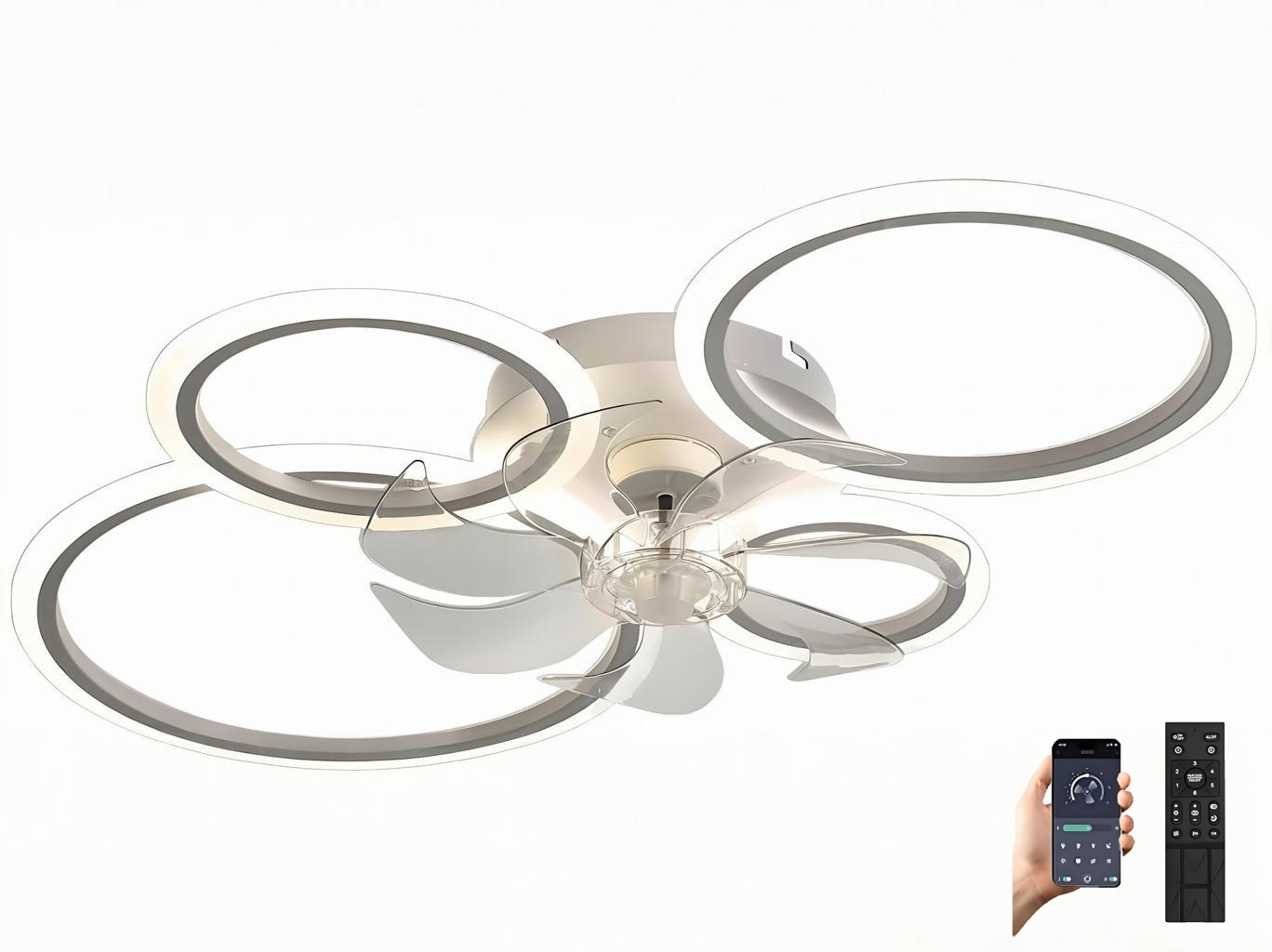 Led Stropné Luster Diaľkový Ovládač Spálne