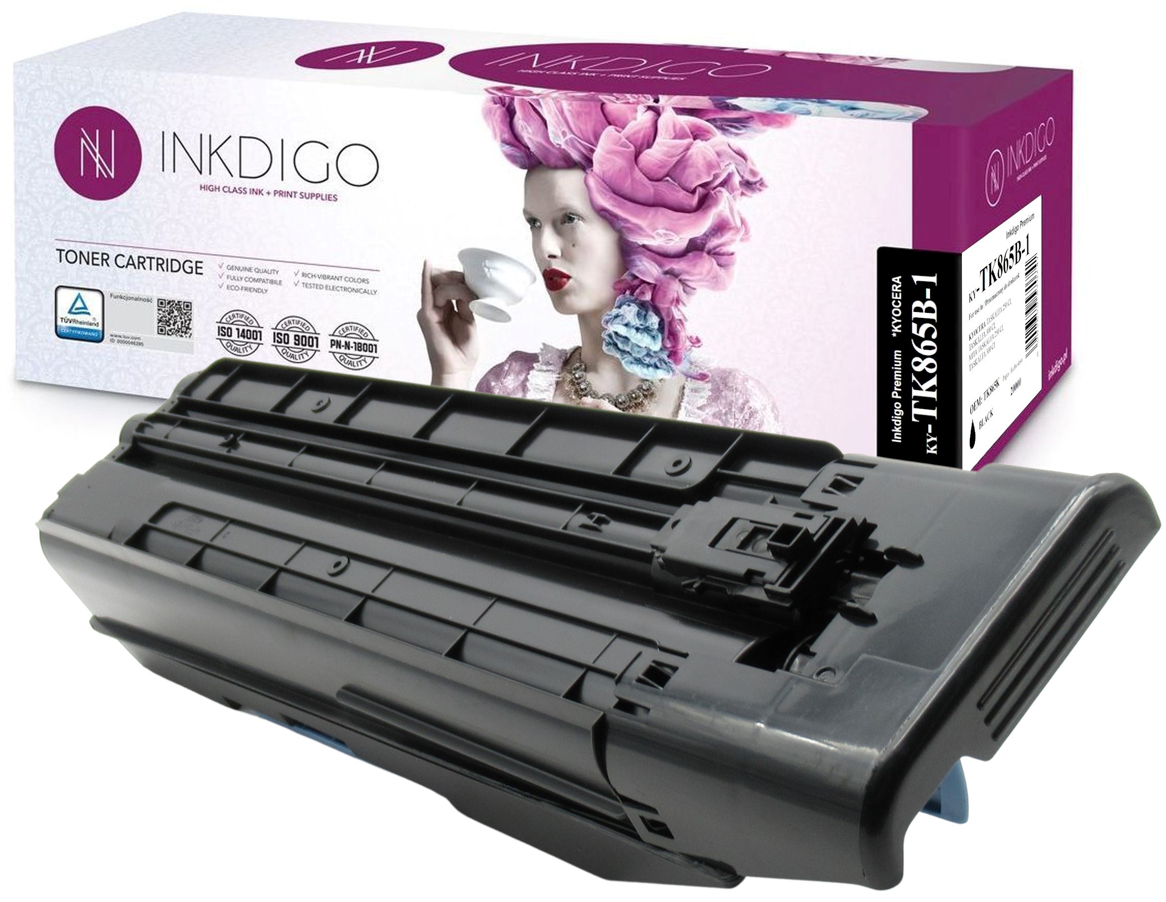 Toner Do Kyocera TK-865K 250ci 300ci Premium XL