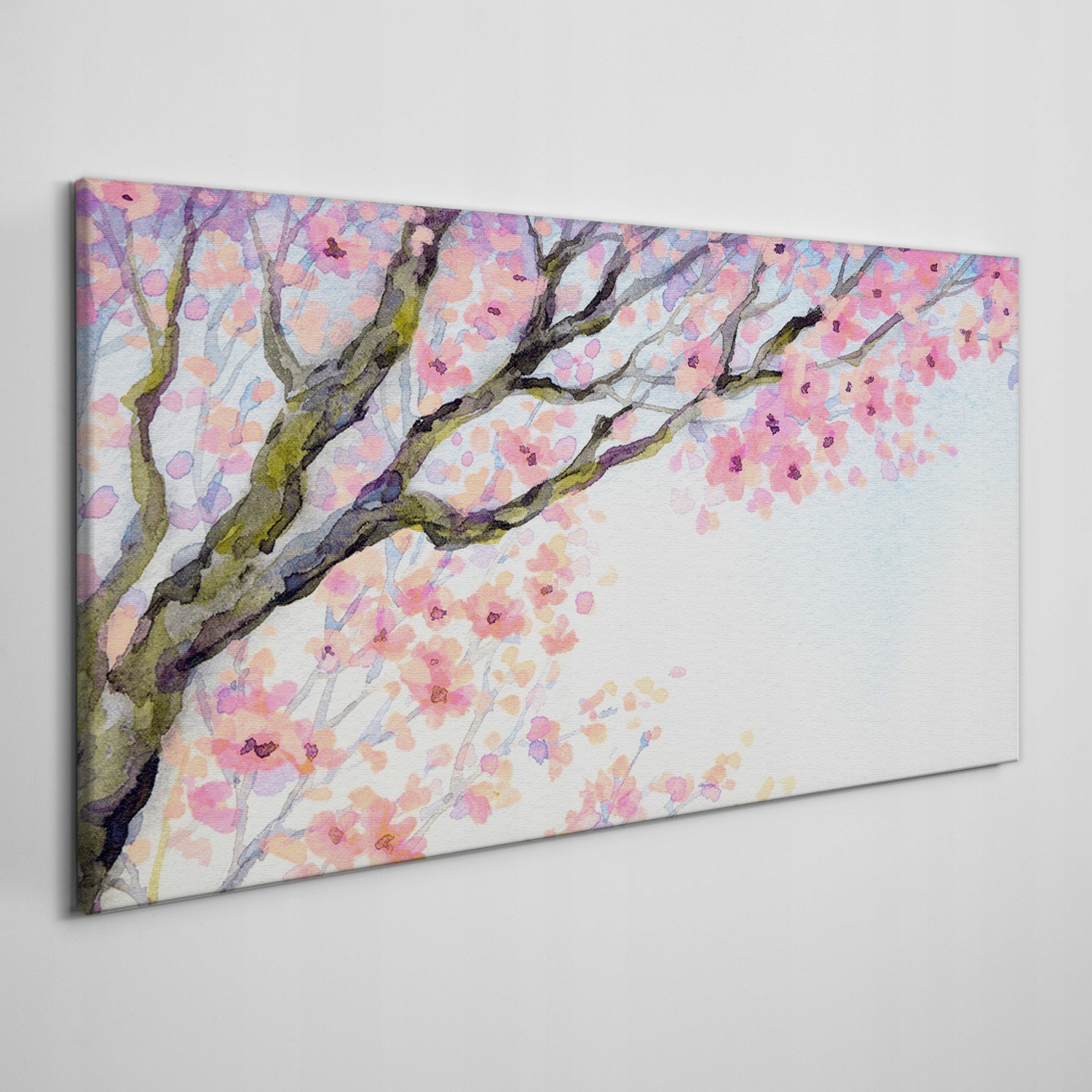 

Obraz na płótnie Drzewo kwiaty gałęzie 120x60 cm