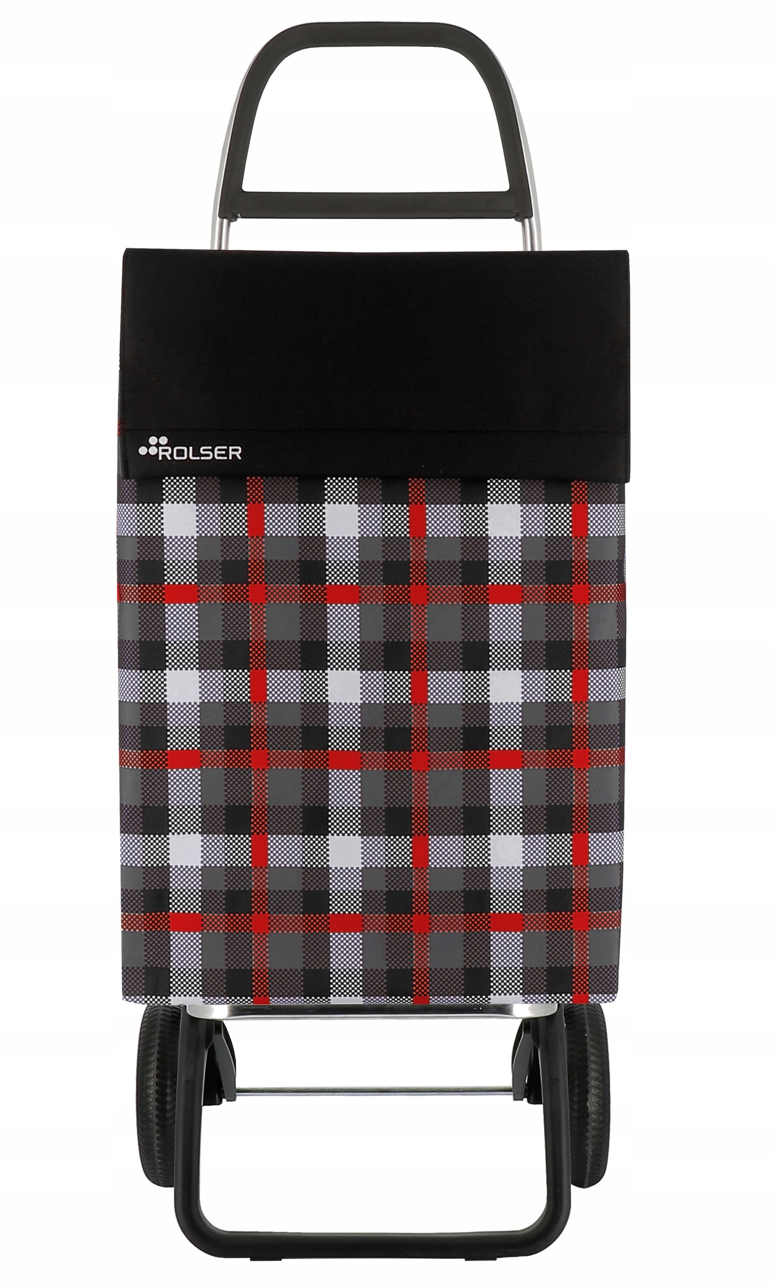 Rolser Jean Scottish 2, nákupná taška na kolieskach, šedá