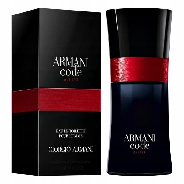 Armani Code A-list 50 ML Eau De Toilette Unikát