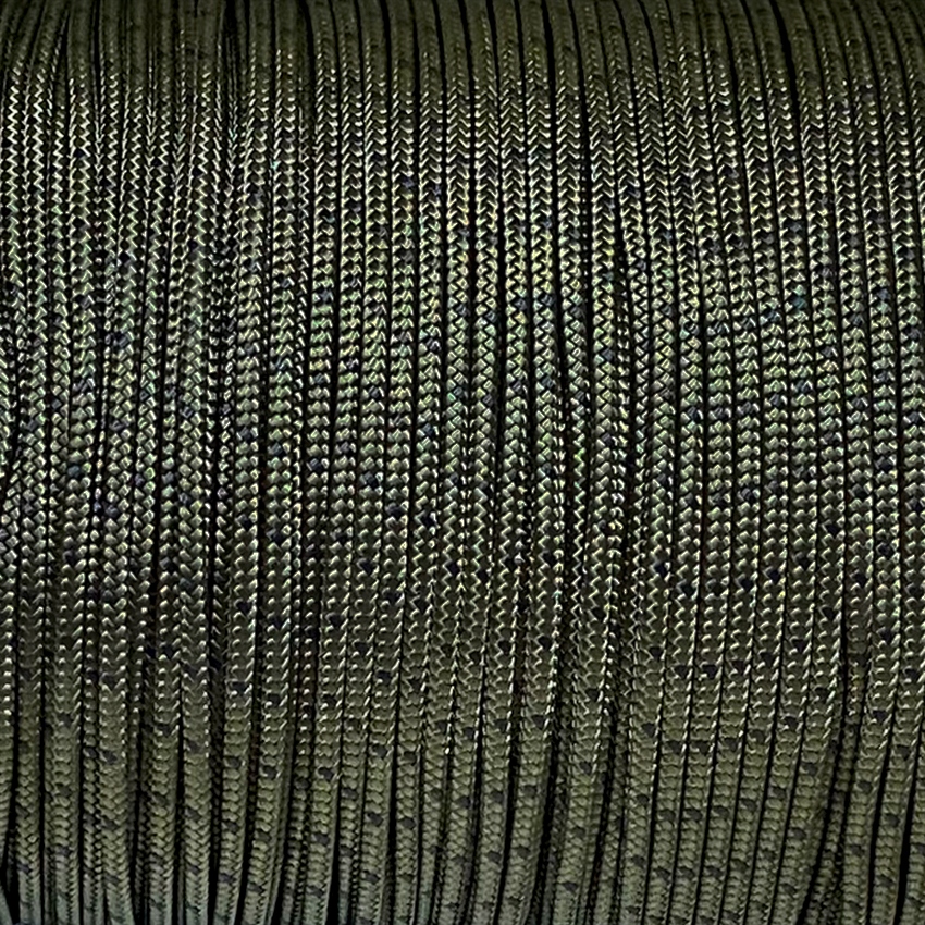 Repsznur lina linka pomocnicza Tendon 6 mm dł. 1m khaki EN 564 poliamid